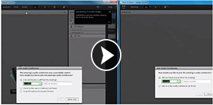 Managing your Integrated Audio Profile in Adobe Connect (Plays Video Tutorial)