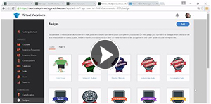 Learn about Gamification Badges in Adobe Captivate Prime (Plays Video Tutorial)